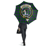 Clan Carmichael Modern Tartan Crest Umbrella IR90 Clan Carmichael Tartan Today